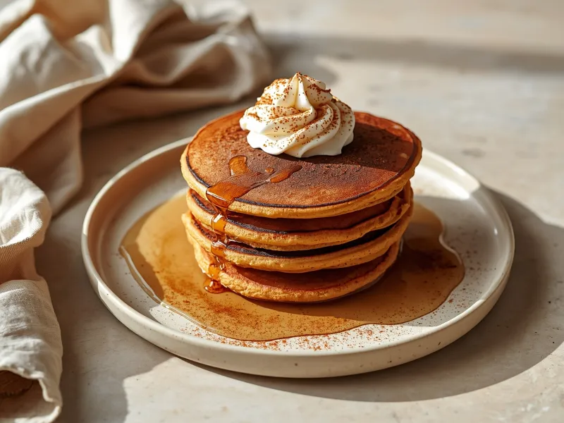 Gingerbread pancakes